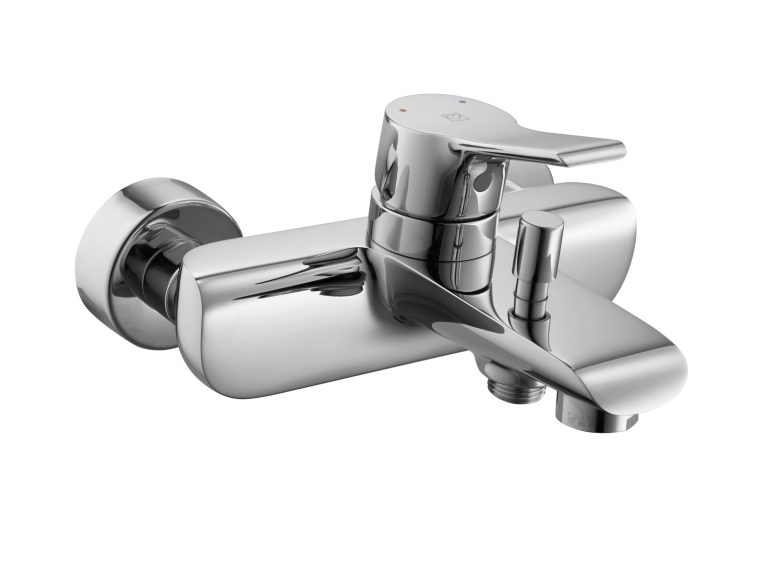 Lino Badewannen-Einhebelmischer, chrom