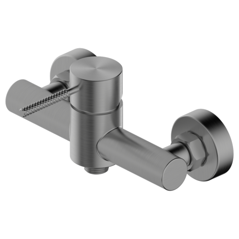 Luma j40 Brause Einhebelmischer Waffenstahl Grau