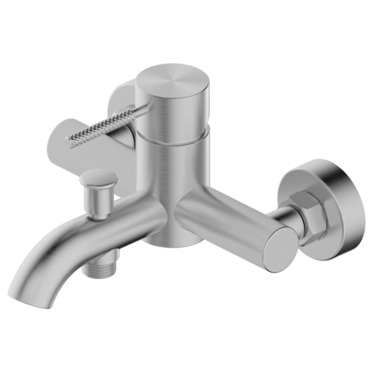 Luma j30 Badewannen Einhebelmischer Edelstahl gebürstet