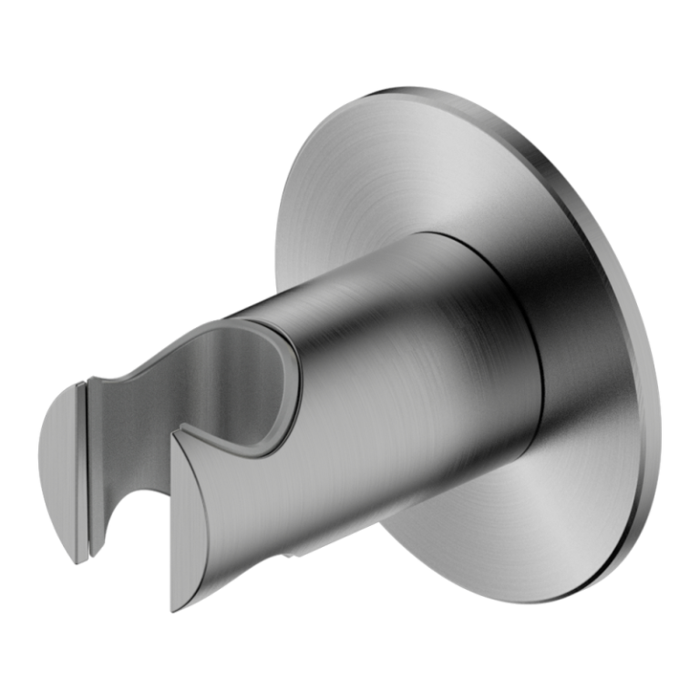 Luma Wandhalterung für Brause Waffenstahl Grau