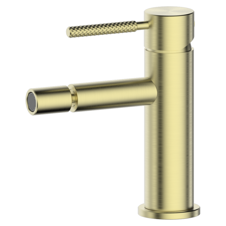 Luma j50 Bidetarmatur ohne Ab und Überlaufgarnitur Hellgold