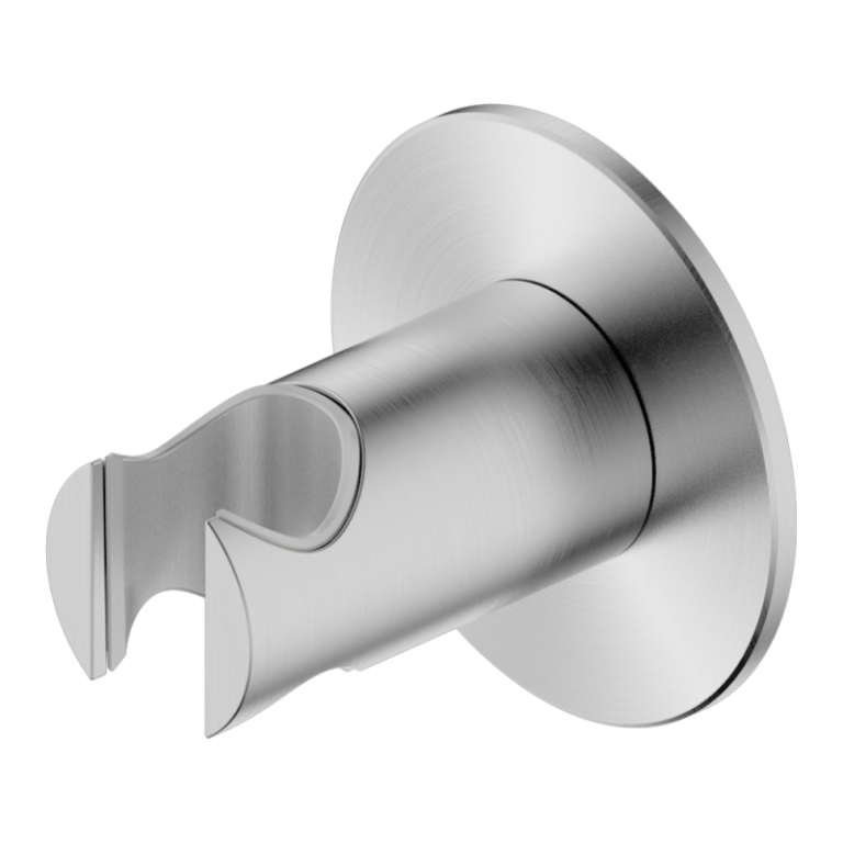 Luma Wandhalterung für Brause Edelstahl gebürstet