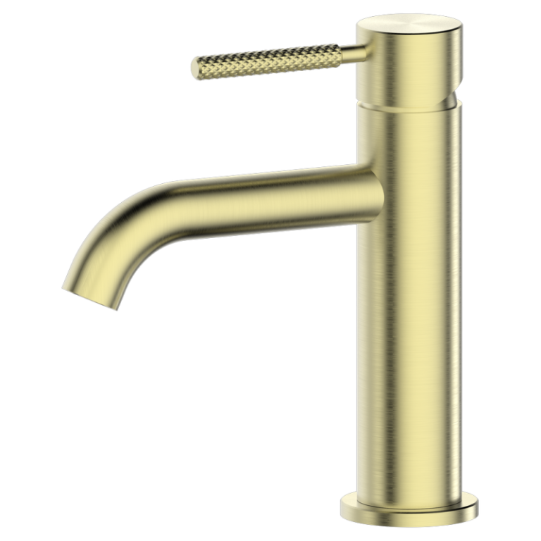 Luma j10 Waschtischarmatur ohne Ab und Überlaufgarnitur Hellgold