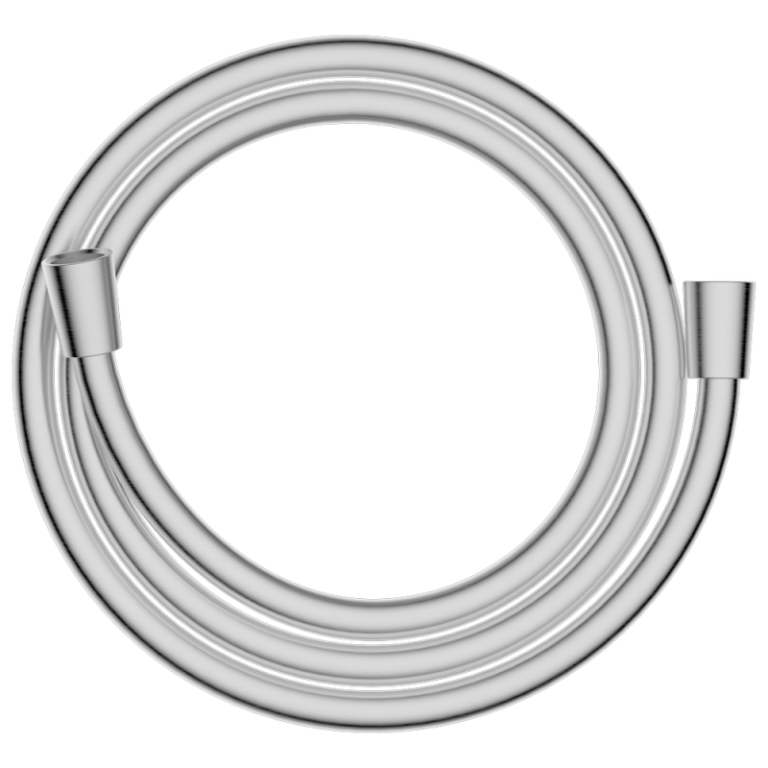 Luma Brauseschlauch 1/2" - Konus 1500mm Edelstahl gebürstet