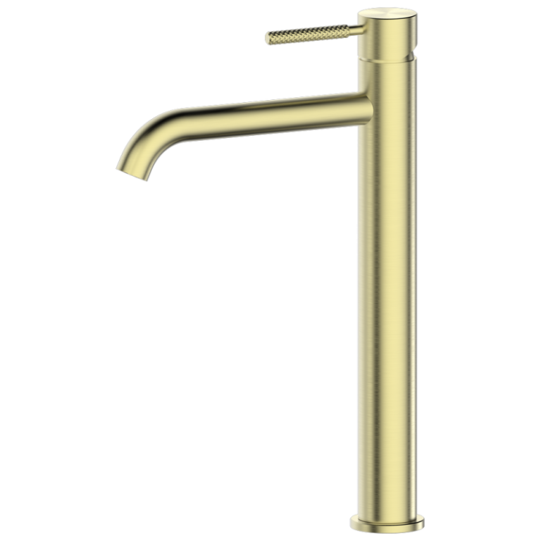 Luma j12 Waschtischarmatur  Version "erhöht" Hellgold