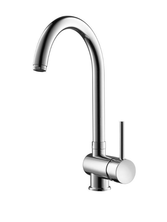 Fresh F21, Sanitär-Küchenmischer Niederdruckversion, Eckventile