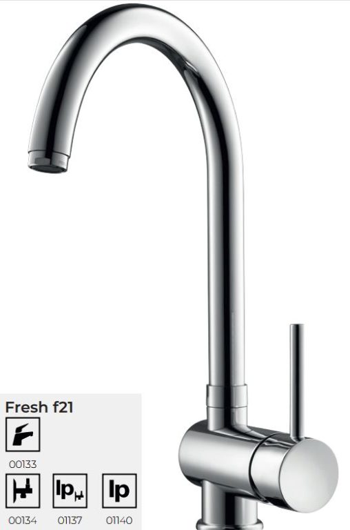 Fresh f21 Küchen-Einhebelmischer drucklos