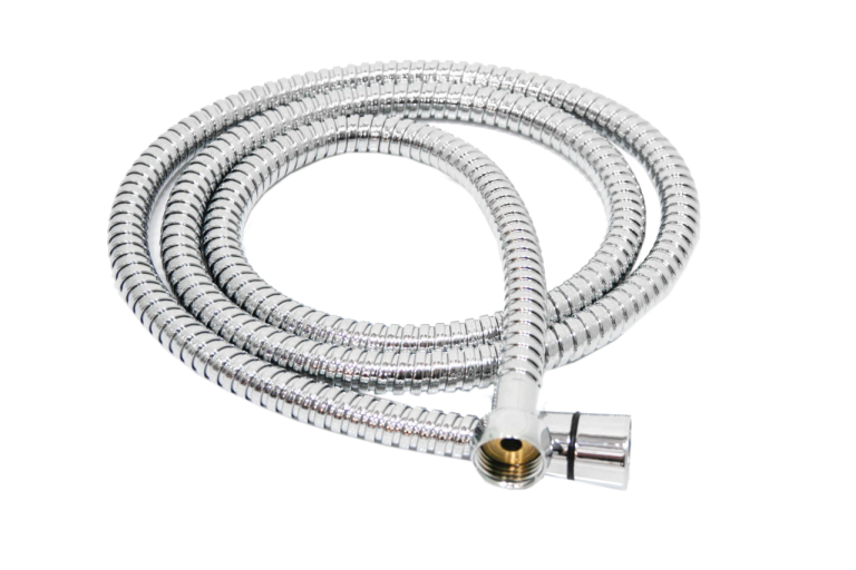 Herz - Brauseschlauch 1/2"  Mutter x 1/2" Komnus, 2000mm, chrom