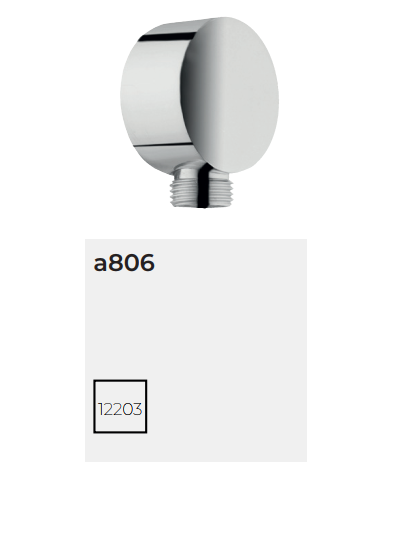 Pure Wandbrauseanschluss 1/2"