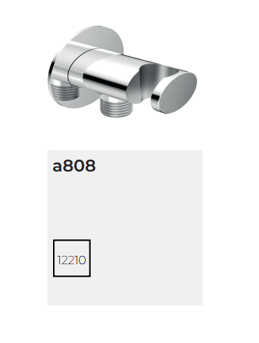 Pure Wandbrauseanschluss und Brausehalter 1/2"