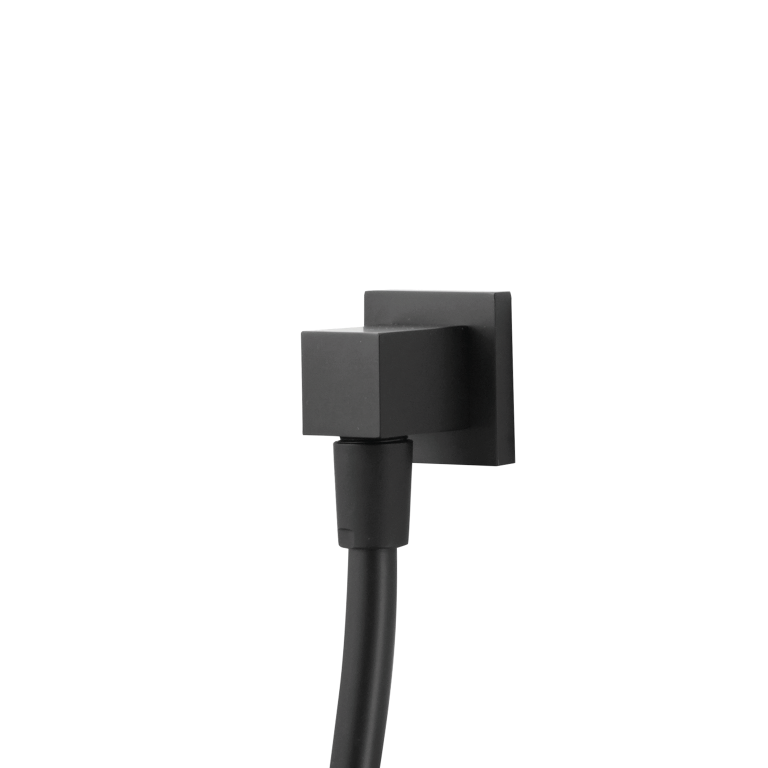 SQ 12214B Wandbrauseanschluss 1/2" black