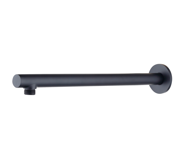 Brausearm für Kopfbrause lang black