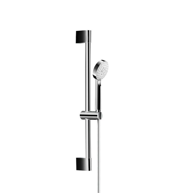 Pure S a06 Duschset mit Brausestange Ø24mm, Messing